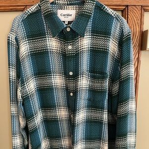Cooridor Acid Plaid Shirt, XL